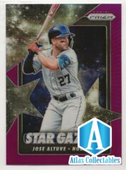 2020 Panini Prizm Baseball - Star Gazing - Jose Altuve Purple Prizm #SG-5